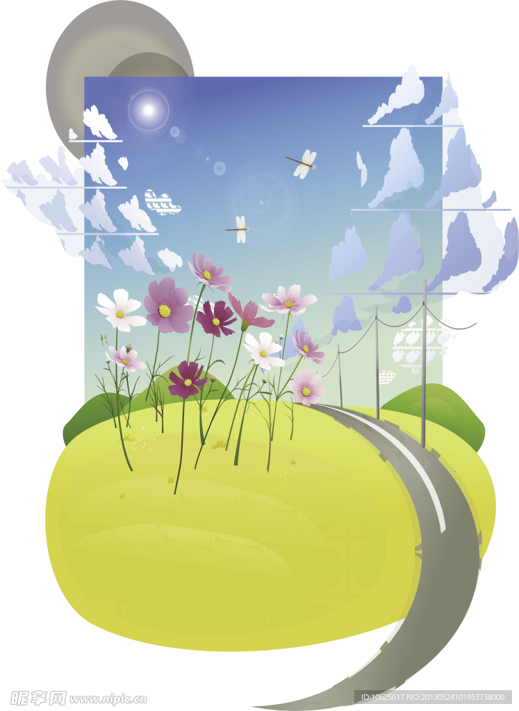 风景 野花