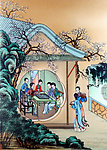 古雅彩山水