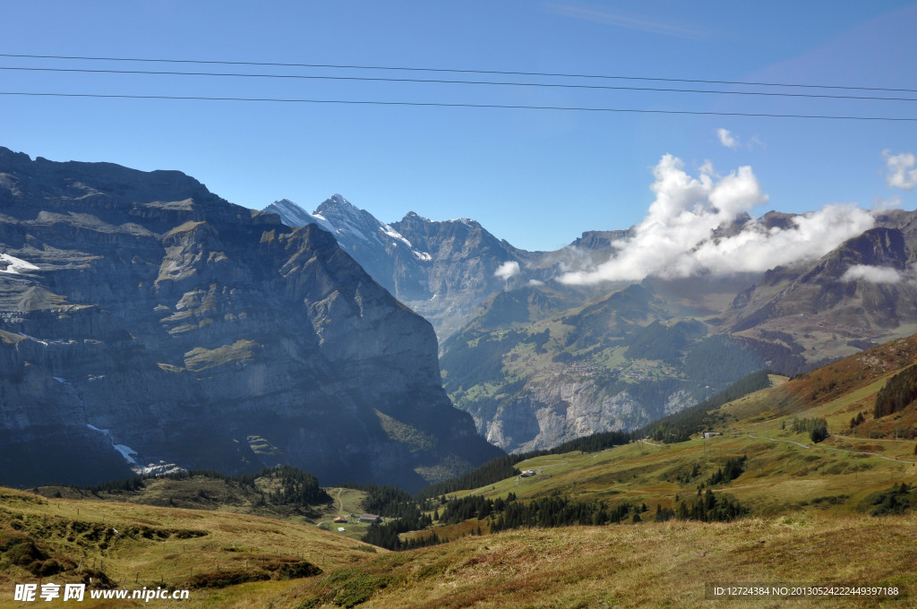 瑞士旅游景观