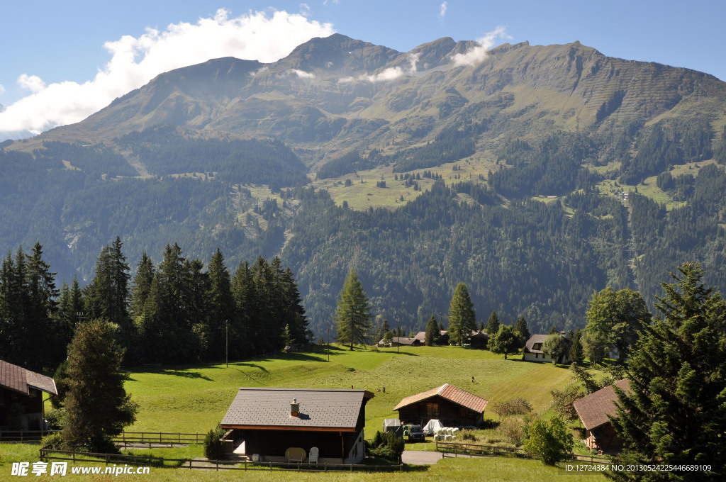 瑞士旅游景观