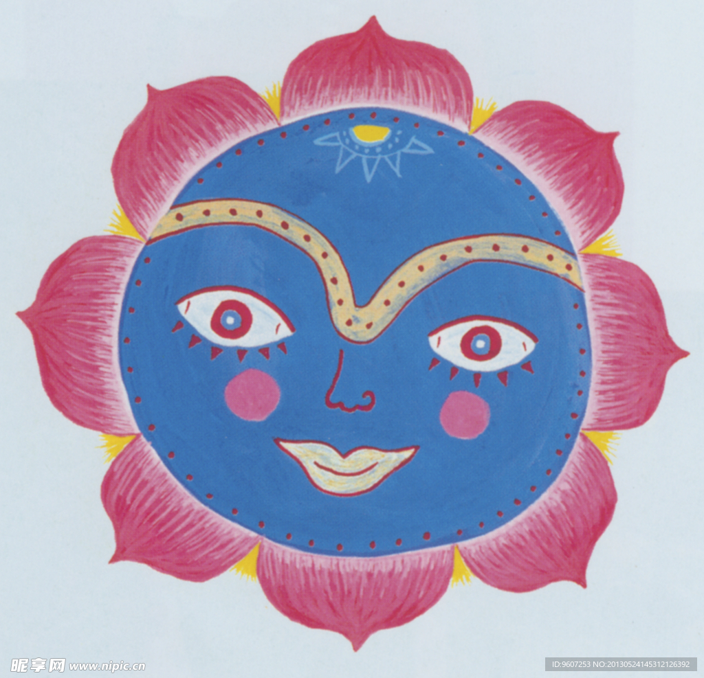 插画 太阳
