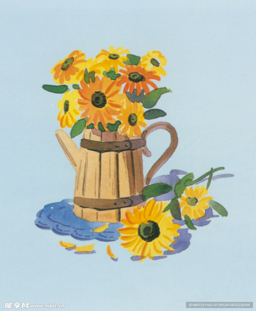 插画 鲜花