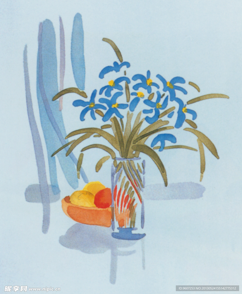 插画 鲜花