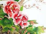 手绘花卉图