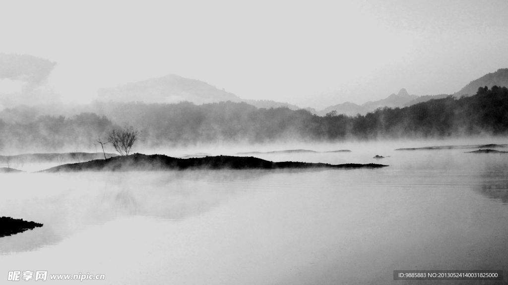 水墨风景