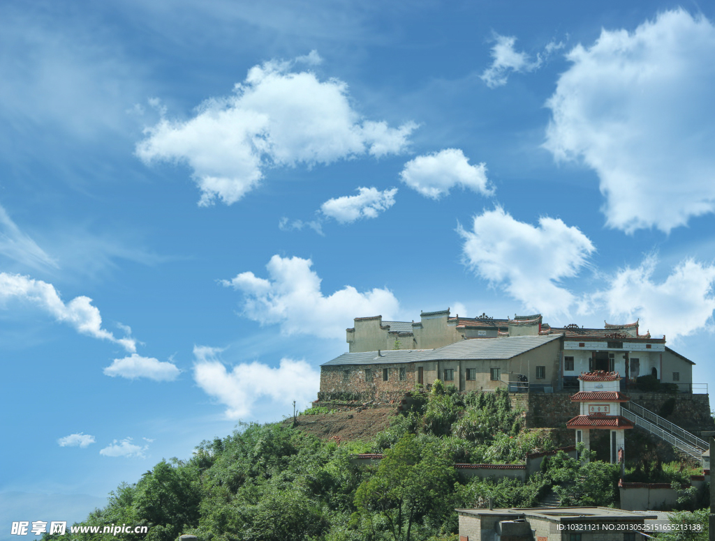 山顶风光