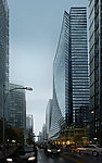 阴天公建街区效果图