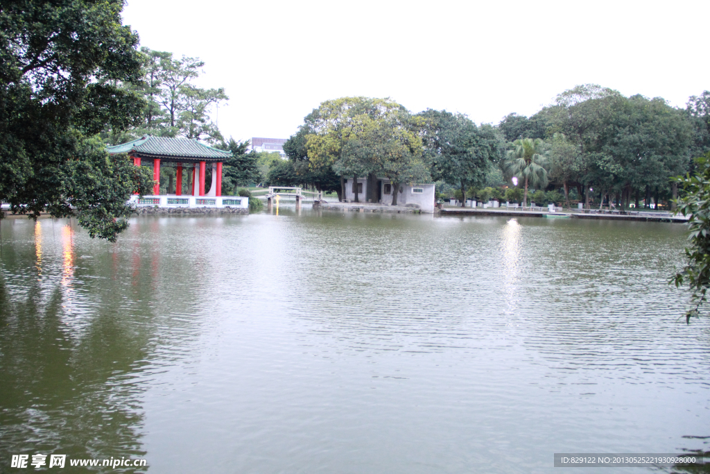 中山公园一角