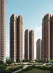 高层住宅小区模型