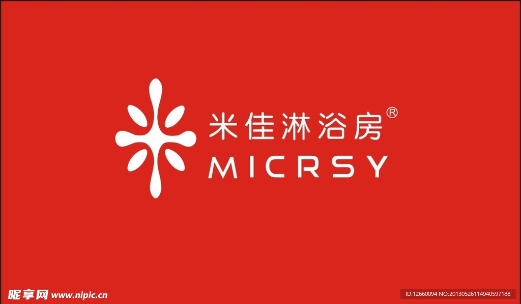米佳淋浴房 标志
