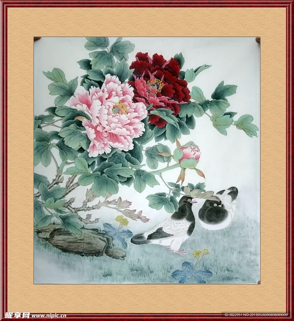 花鸟工笔画
