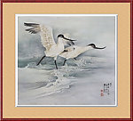 飞鹤工笔画