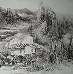 素描风景