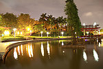 中山公园夜景