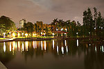 中山公园夜景