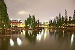 中山公园夜景
