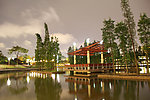 中山公园夜景