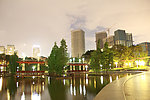 中山公园夜景