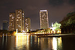 中山公园夜景