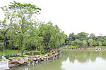 雷岗公园一角
