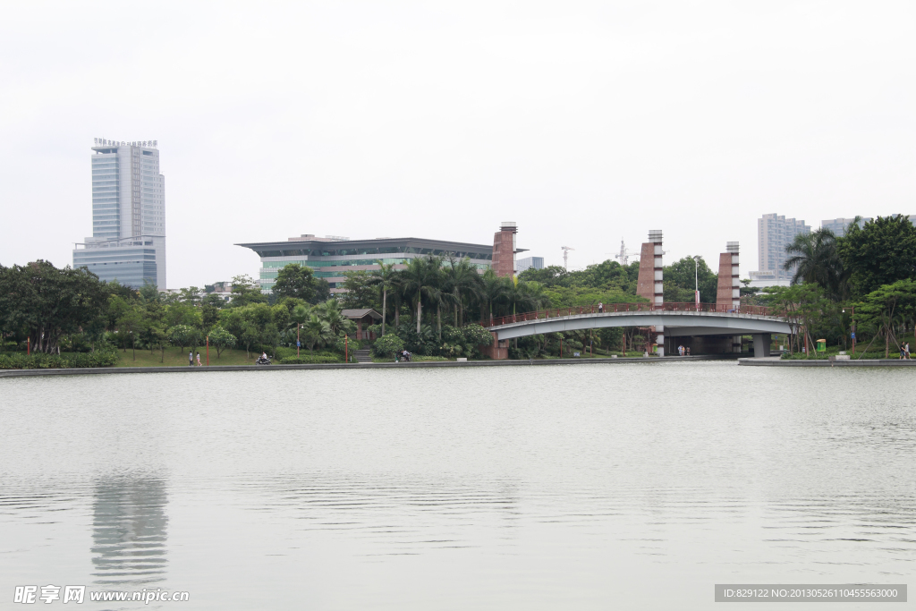 湖面景观