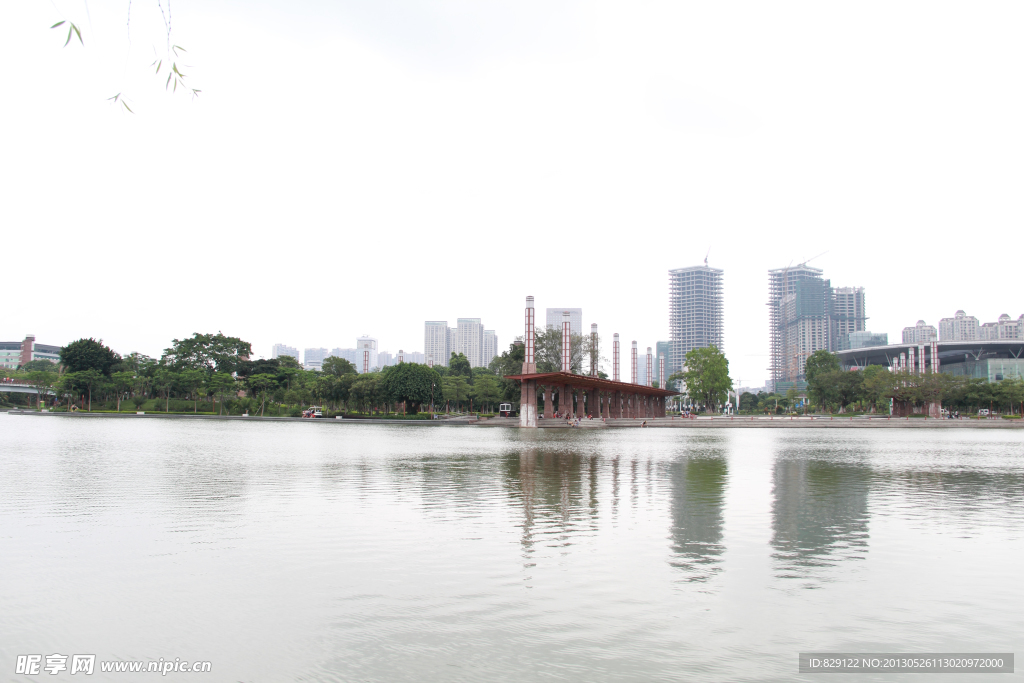 湖面景观