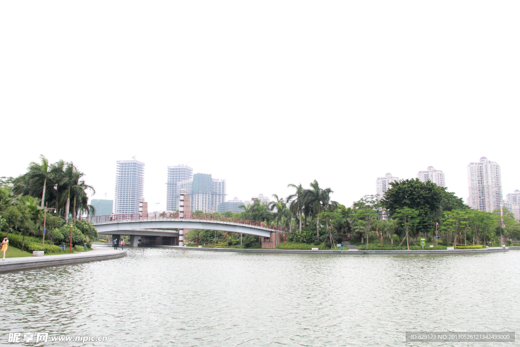 湖面景观