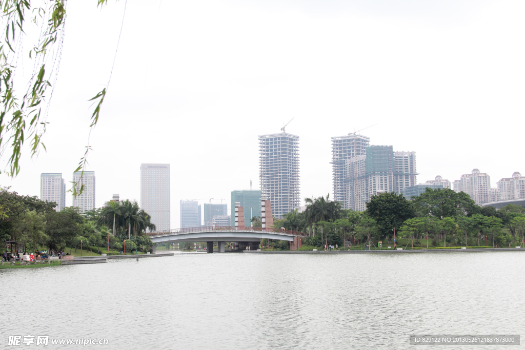 湖面景观