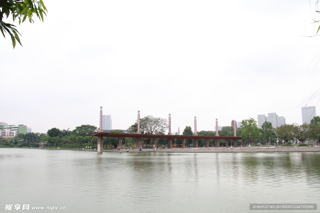湖面景观