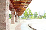 雷岗公园一角