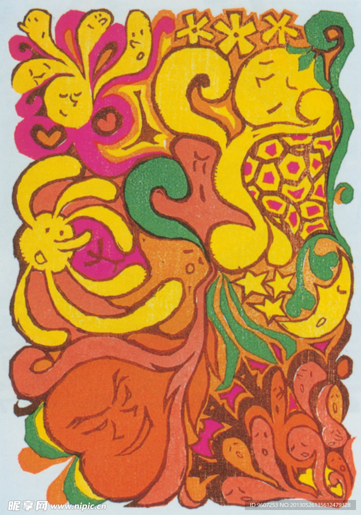 插画 创意画