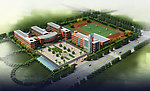 学校鸟瞰图