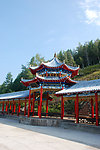 满归凝翠山公园凉亭