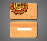 古典高档VIP会员卡