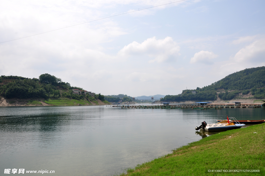 瀛湖风景