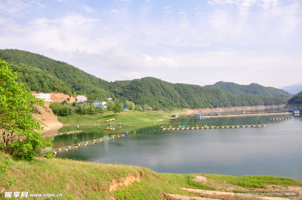 瀛湖风景