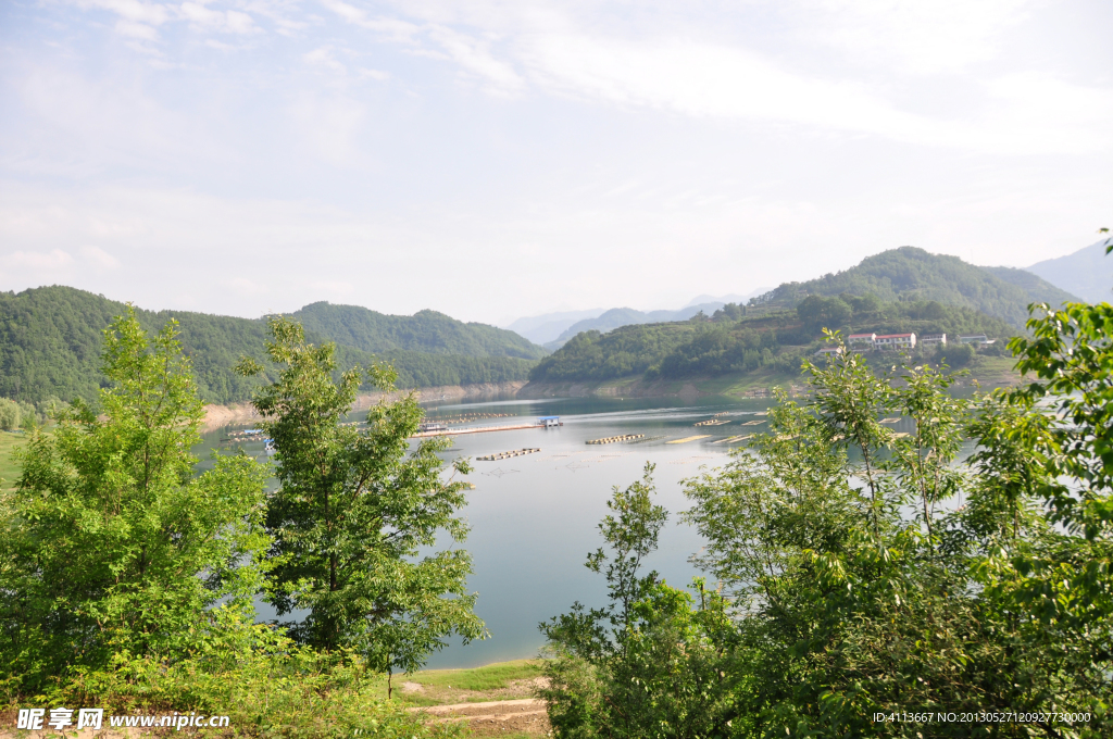 瀛湖风景
