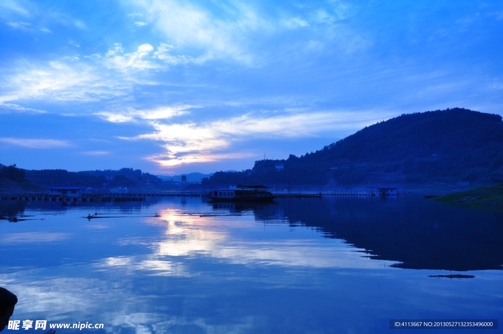 瀛湖风景