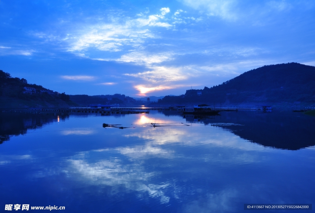 瀛湖风景
