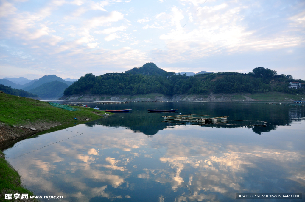 瀛湖风景