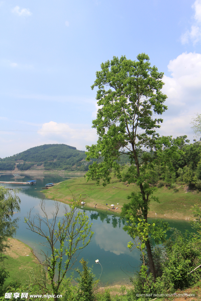 瀛湖风景