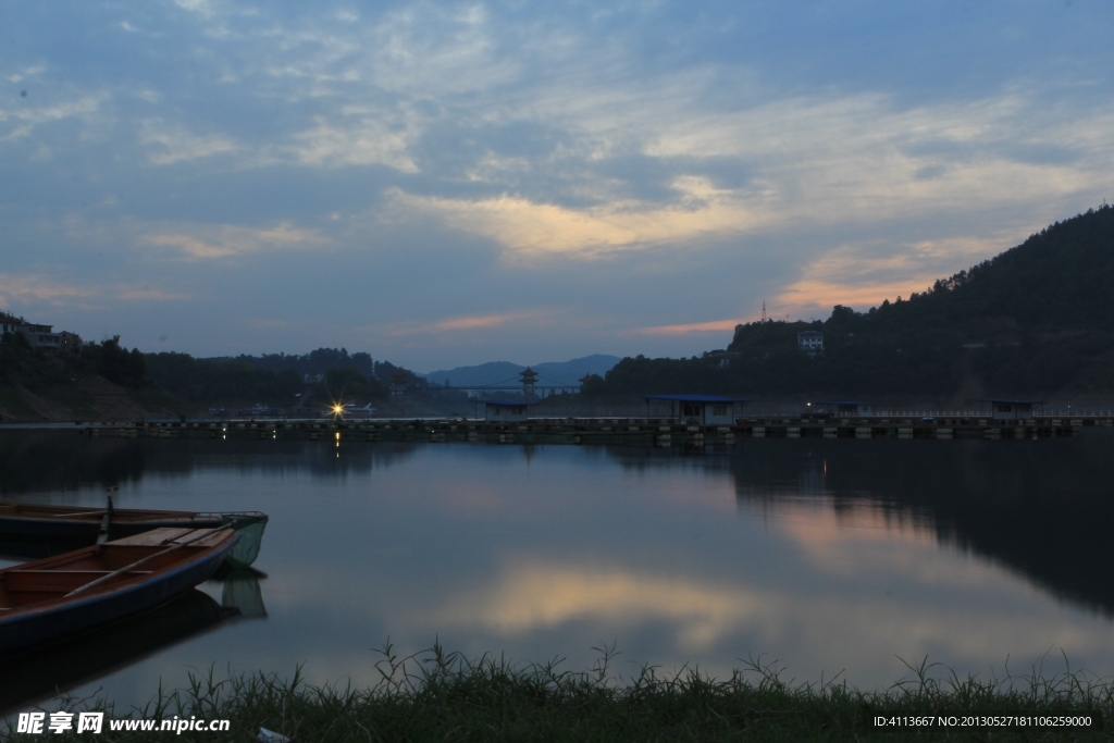 瀛湖风景