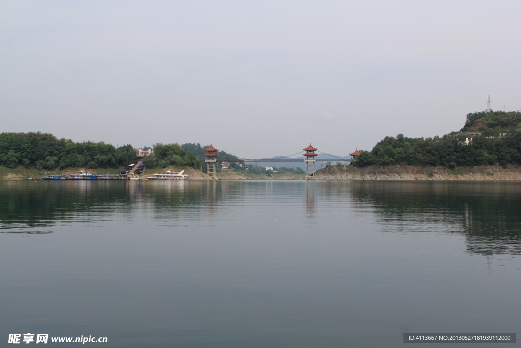 瀛湖风景