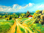 田野 油画