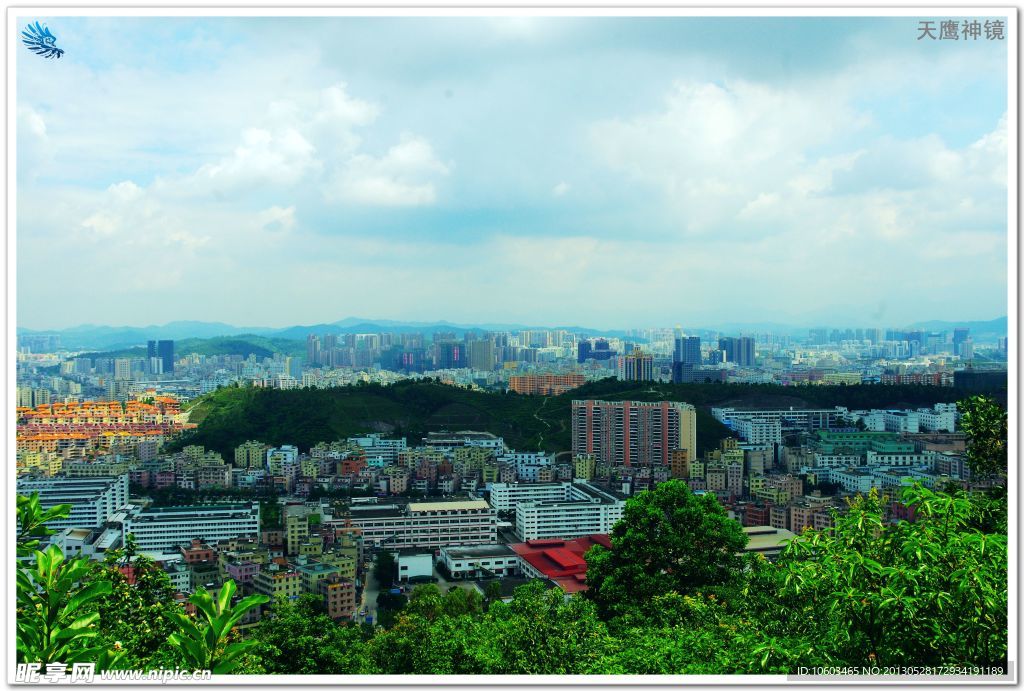 中国山水深圳龙岗全景