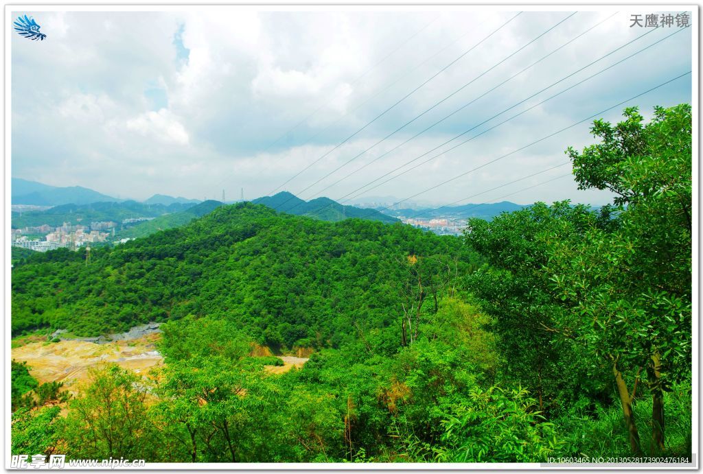 中国山水 城市山水