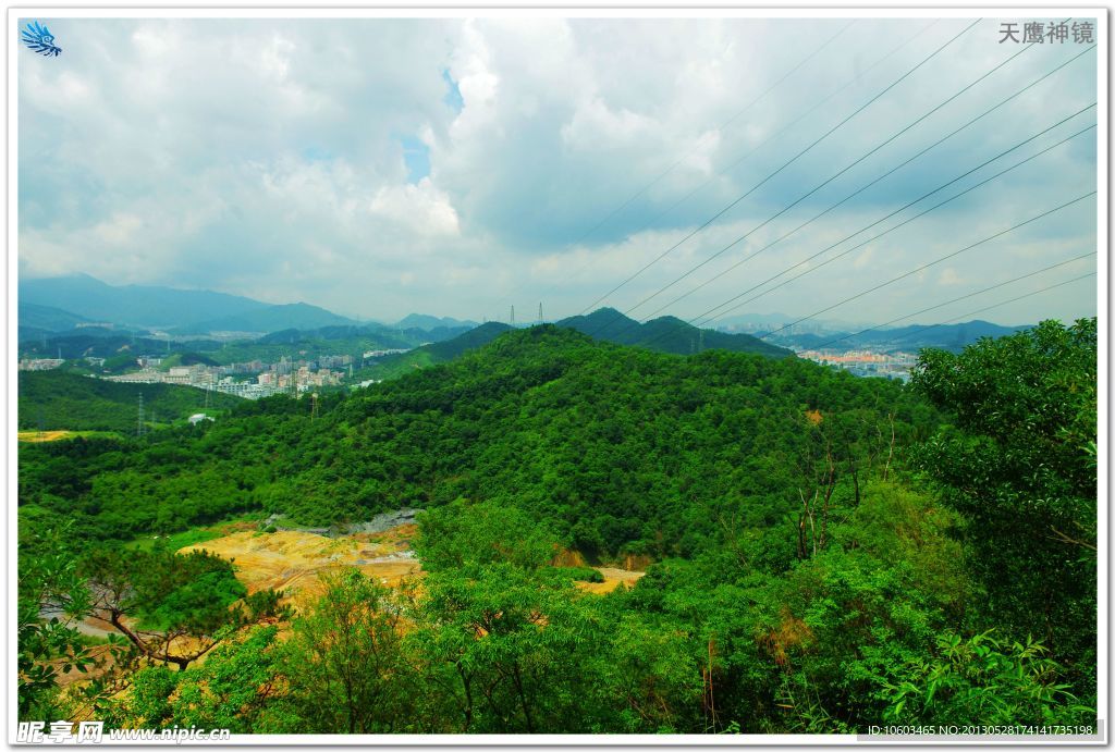 中国山水 城市山水