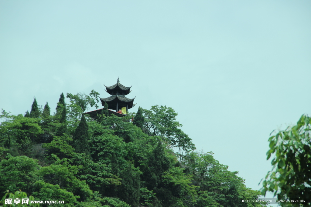 绵阳罗浮山主峰