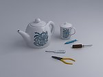 小构件工具模型