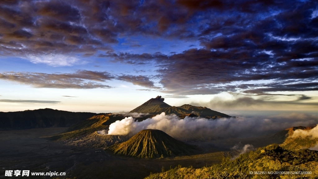 火山景观